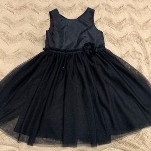 2/$24 H&M Blue Shimmer Flower Dress Tulle Tutu